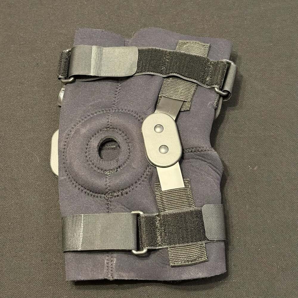 Ace Hinged Knee Brace Adjustable Size Black Support